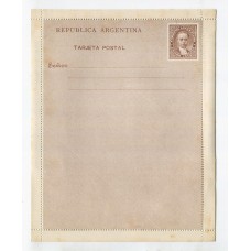 ARGENTINA ENTERO POSTAL GJ CAP-03 CARTA KIDD NUEVA SIN DOBLAR U$ 10 +